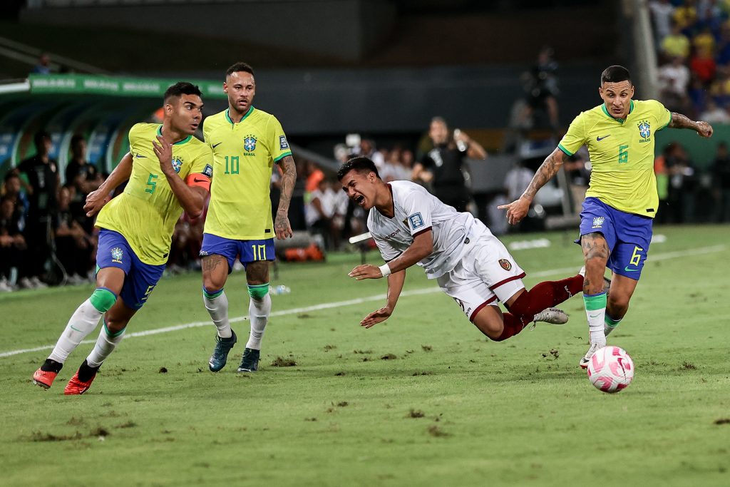 Seleção brasileira na Arena Pantanal/Foto: Mayke Toscano-Secom MT.