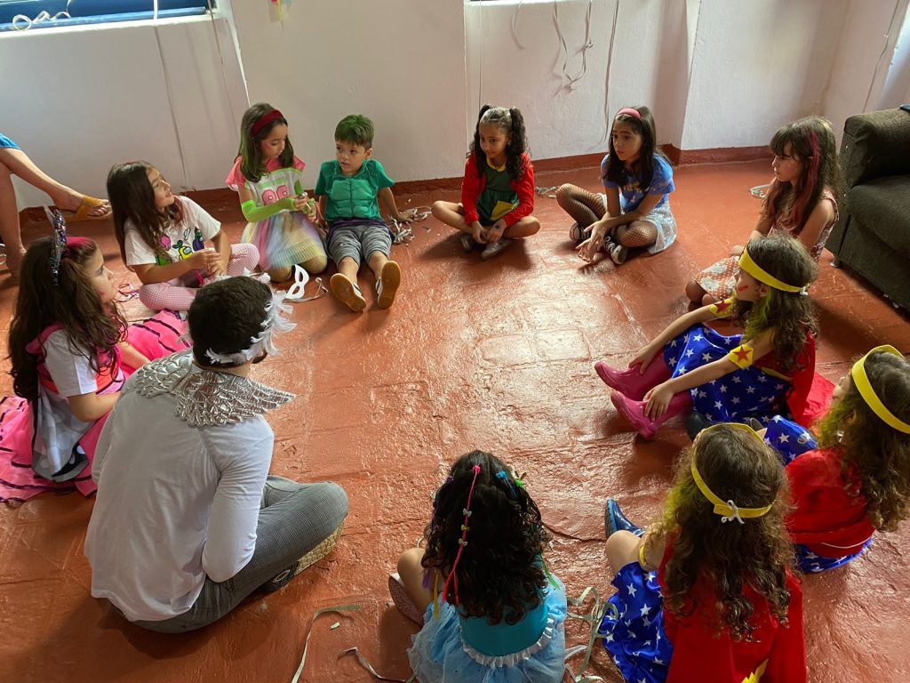 Carnaval no Museu de História Natural - Foto por: Vitória Ramirez Zanquetta