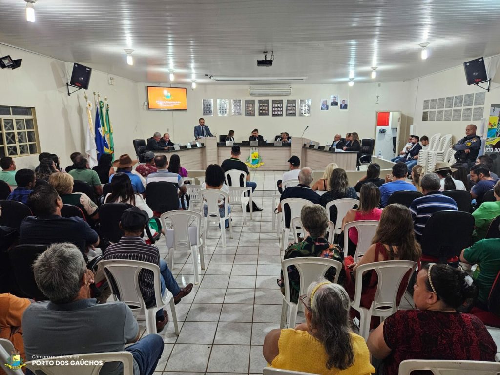 Câmara Municipal de Porto dos Gaúchos/Assessoria.